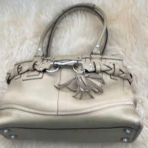 Coach cream purse